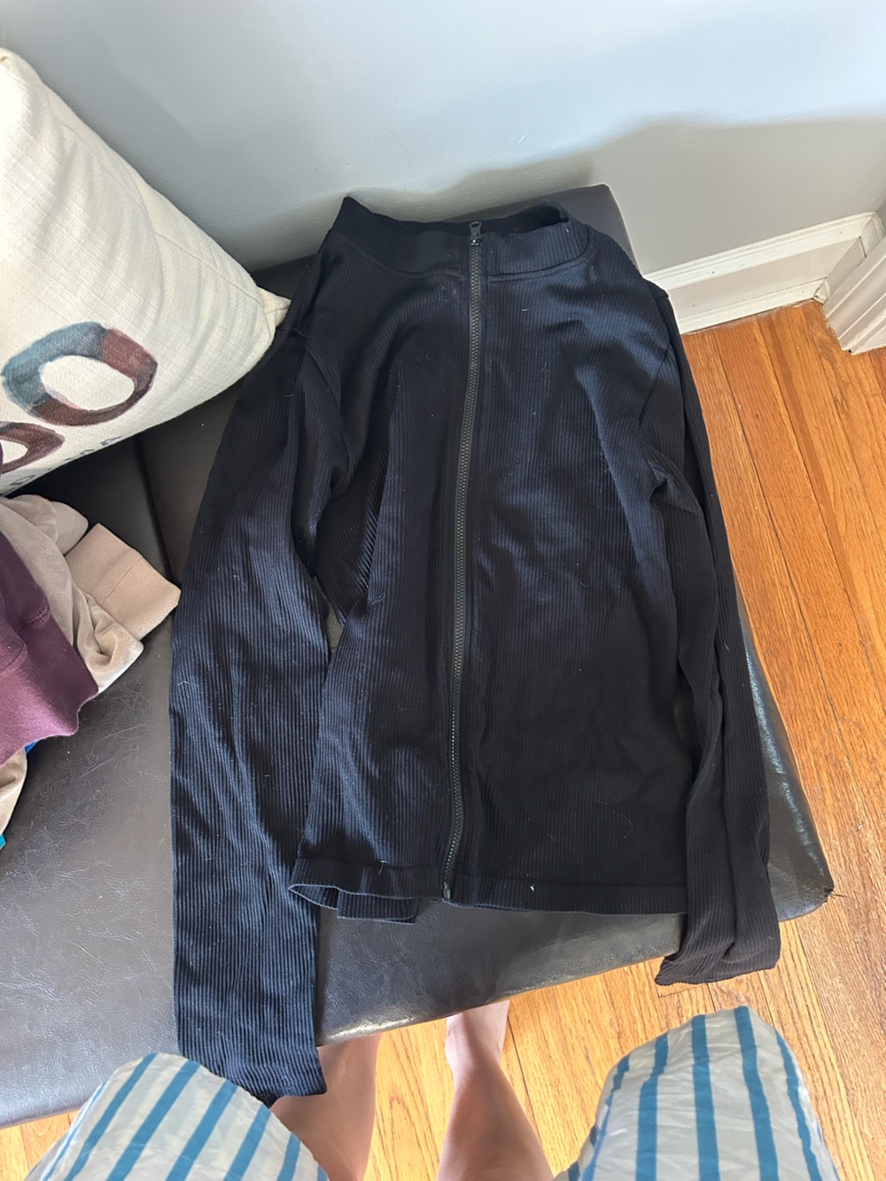 Women’s Black Full-Zip Jacket